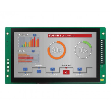 CS-EPC-A8-70HB-C high-quality industrial embedded computer 7-inch LCD