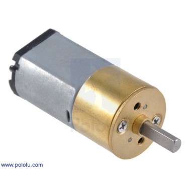 35:1 Metal Gearmotor 15.5Dx30L mm