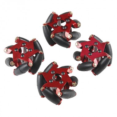 Mecanum wheels - 4 pack