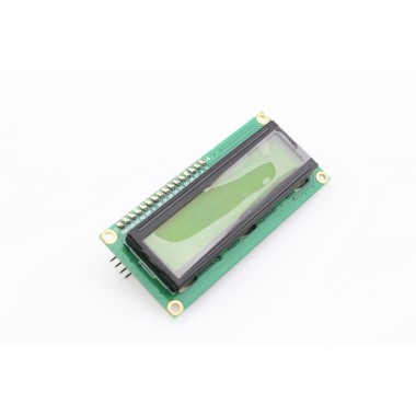 I2C 1602 LCD Display Module - Yellow Backlight