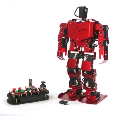 Humanoid Robot 17DOF Kit assembled