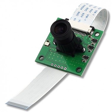 OV5647 Camera Board /w M12x0.5 mount LS-40180 Fisheye Lens for Raspberry Pi