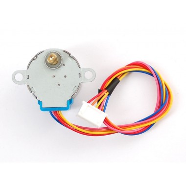 Small Reduction Stepper Motor - 5VDC 32-Step 1/16 Gearing