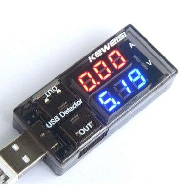 0.28inch USB Current Voltage ammeter Tester