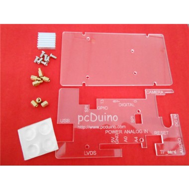 Acrylic Clear Enclosure for pcDuino3 Universal Edition