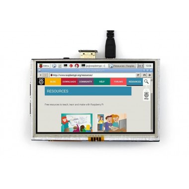 HDMI Interface 5 Inch 800x480 TFT Display