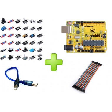 Combo Beeduino 328 mas Kit de 37 Sensores