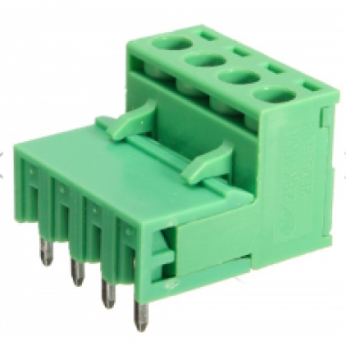 5.08mm Right Angle Screw Terminal block - 4 pin