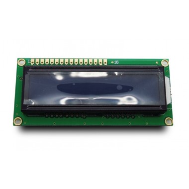 Display LCD Azul - Blanco