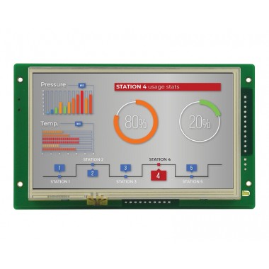 EPC-A8-70-R high-quality industrial embedded computer 7-inch LCD