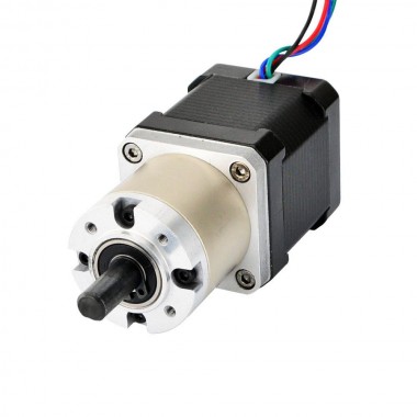 Nema 17 Stepper Motor Bipolar L=48mm w/ Gear Ratio 27:1 Planetary Gearbox