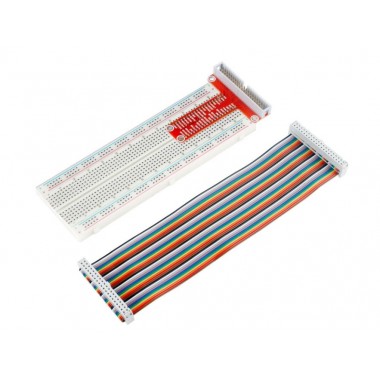T Type GPIO Extension Board   40 Pins Rainbow Cable for Raspberry Pi 3