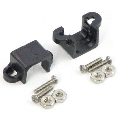 Pololu Micro Metal Gearmotor Bracket Pair - Black