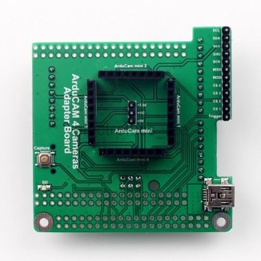 Arducam Mini Multi-Camera Adapter Board for Arduino